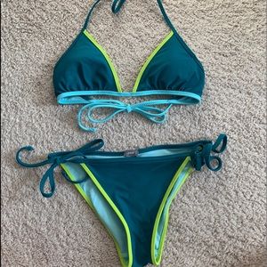 Aerie Triangle String Bikini